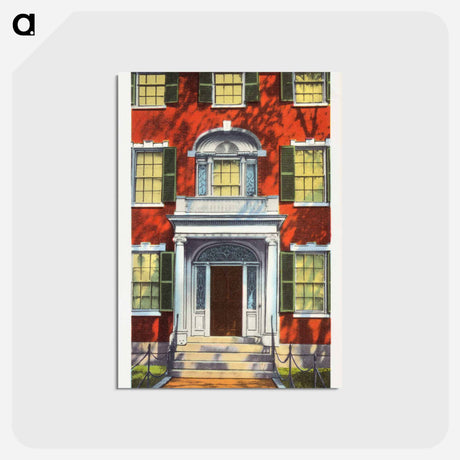 アートポストカード-Pickman Doorway
 - ボストン公共図書館 Postcard.