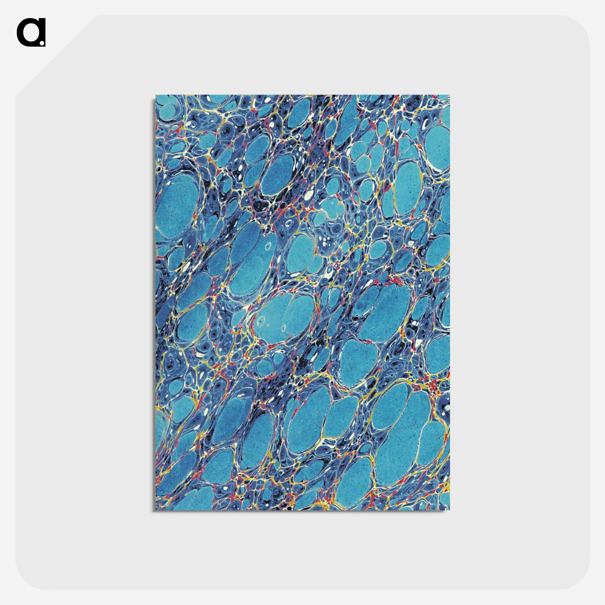 アートポストカード-Decorative Paper from Country Musings
 - 大英図書館 Postcard.