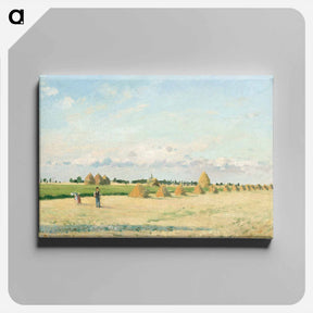 アートパネル-Landscape, Ile-de-France - カミーユ ピサロ Canvas.