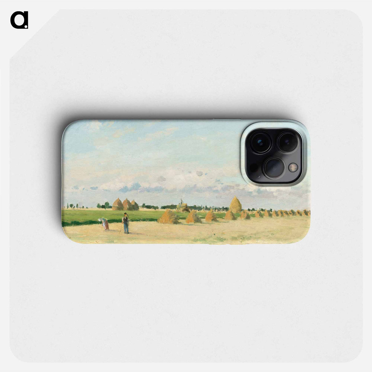 Landscape, Ile-de-France - カミーユ ピサロ Phone Case.