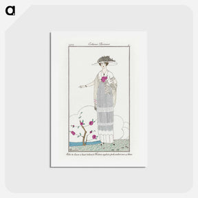 アートポストカード-Robe en linon
 - シャルル マルタン Postcard.