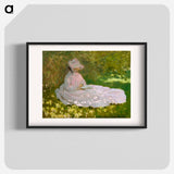 Springtime - Claude Monet Poster.