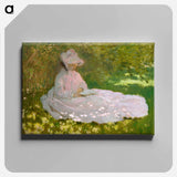 Springtime - Claude Monet Canvas.