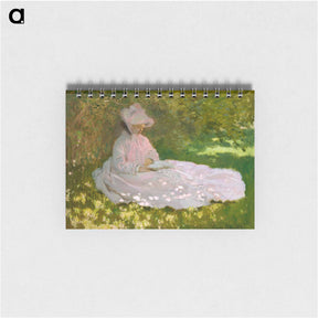 アートメモ帳-Springtime - クロード モネ Memo.