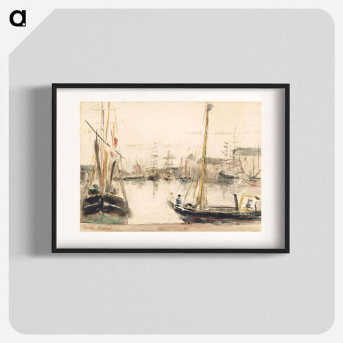 Ships in the Harbor
 - Detroit Institute of Arts Poster.