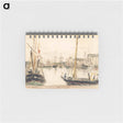 アートメモ帳-Ships in the Harbor
 - デトロイト美術館 Memo.