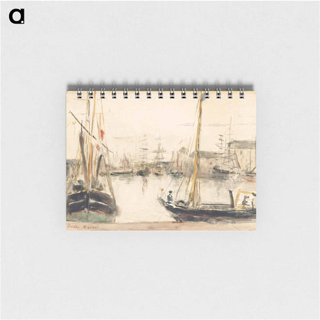 アートメモ帳-Ships in the Harbor
 - デトロイト美術館 Memo.