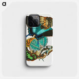 E.A. Séguy's vintage butterflies - E.A.セギー Phone Case.