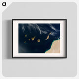 アートポスター-Canarian Archipelago Landscape
 - 上空からの地球 Poster.