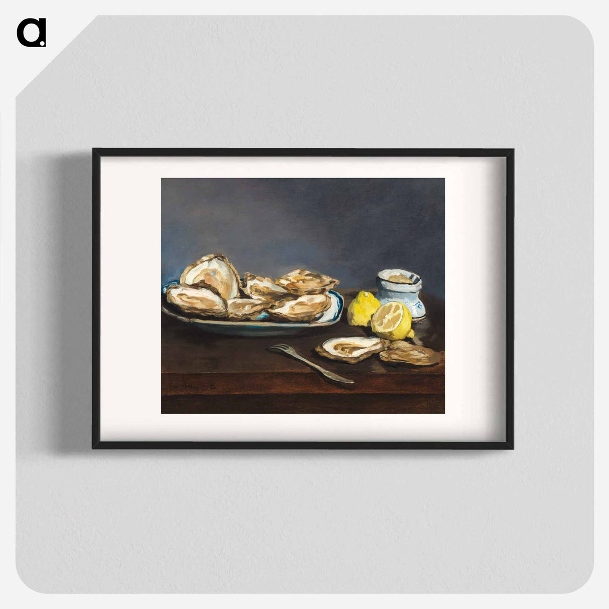 Oysters - Edouard Manet Poster.