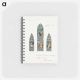 アートメモ帳-Design for Stained Glass, Southeast Window Nave, Paisley Abbey, Scotland - エドワード バーン ジョーンズ Memo.