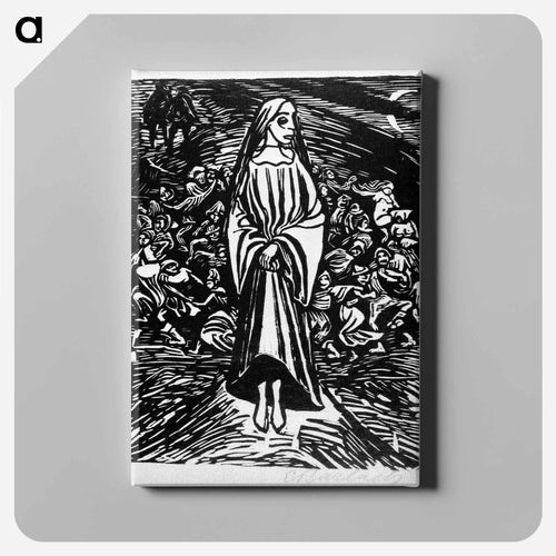 Gretchen - Ernst Heinrich Barlach Canvas.