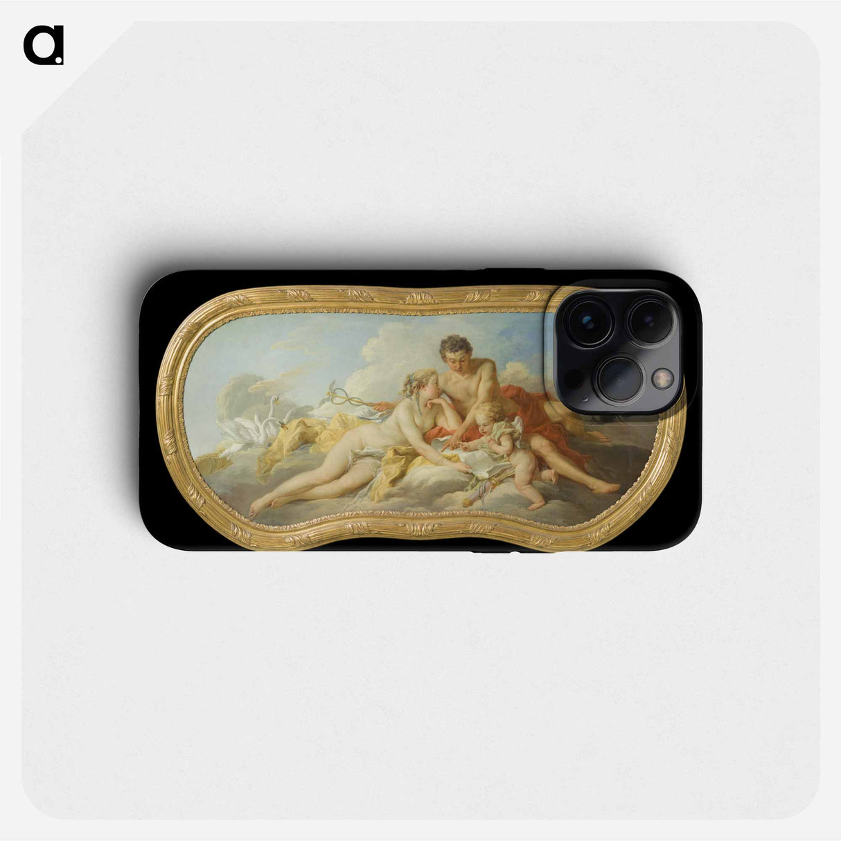 Venus and Mercury Instructing Cupid - Francois Boucher Phone Case.