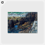 アートポストカード-Appledore No. 2 - フレデリック チャイルド ハッサム Postcard.