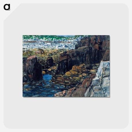 アートポストカード-Appledore No. 2 - フレデリック チャイルド ハッサム Postcard.