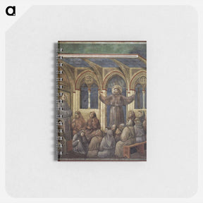アートメモ帳-The Apparition at the Chapter House at Arles - ジョット ディ ボンドーネ Memo.