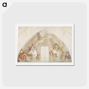 アートポストカード-Singing and Music-Making Angels
 - ジョバンニ バティスタ ティエポロ Postcard.