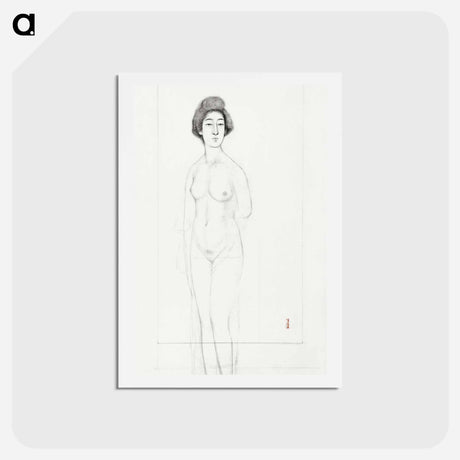 アートポストカード-Nude Figure Study
 - 橋口 五葉 Postcard.