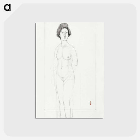 アートポストカード-Nude Figure Study
 - 橋口 五葉 Postcard.