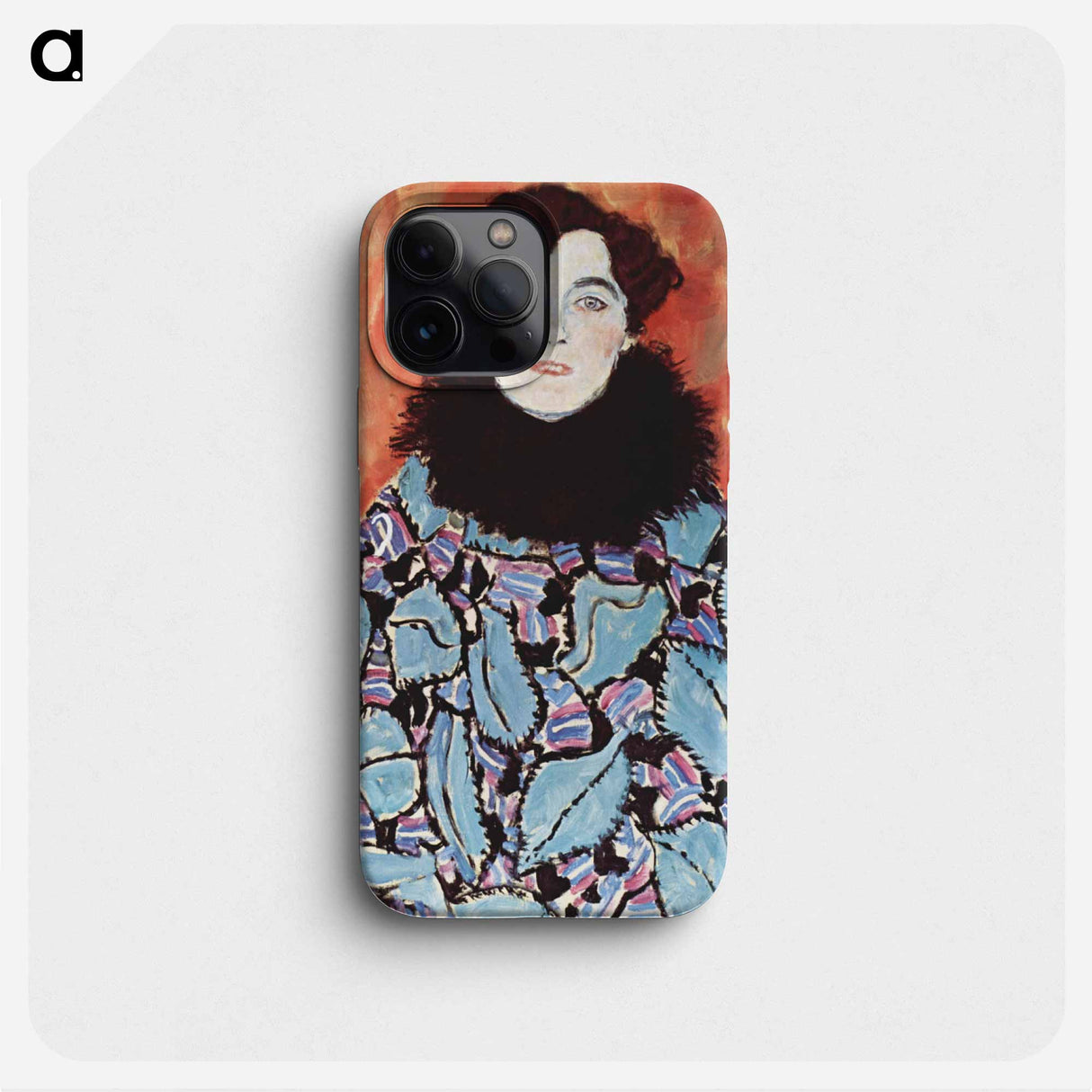 Portrait of Johanna Staude - グスタフ クリムト Phone Case.