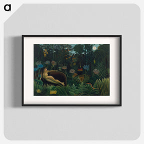 アートポスター-The Dream - アンリ ルソー Poster.