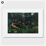 The Dream - Henri Rousseau Poster.