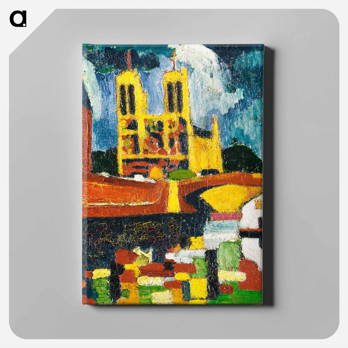 Notre Dame - Henry Lyman Sayen Canvas.