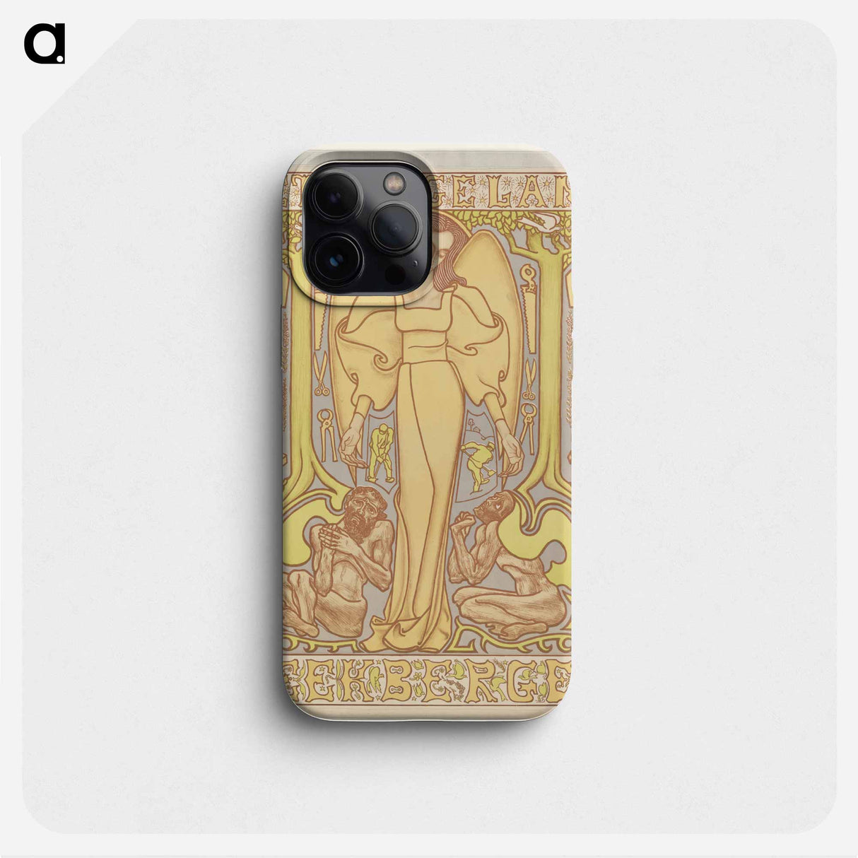 Portrait of an unknown woman - Jan Toorop Phone Case.