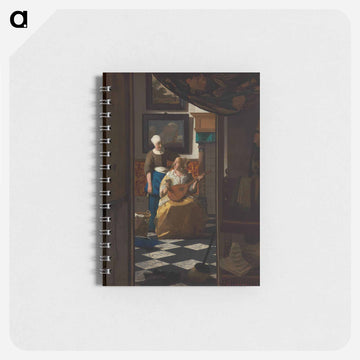 The Love Letter - ヨハネス フェルメール Memo.