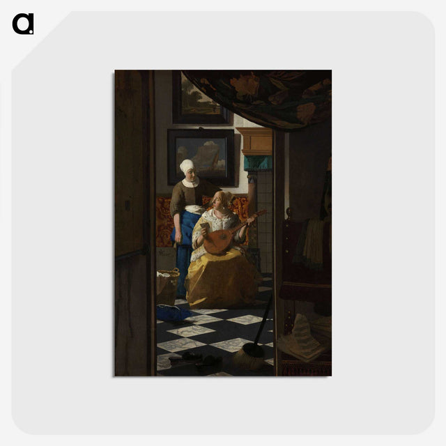 1-32_Johannes-Vermeer_postcard
