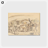 アートポストカード-Harvesters
 - ジュール パスキン Postcard.