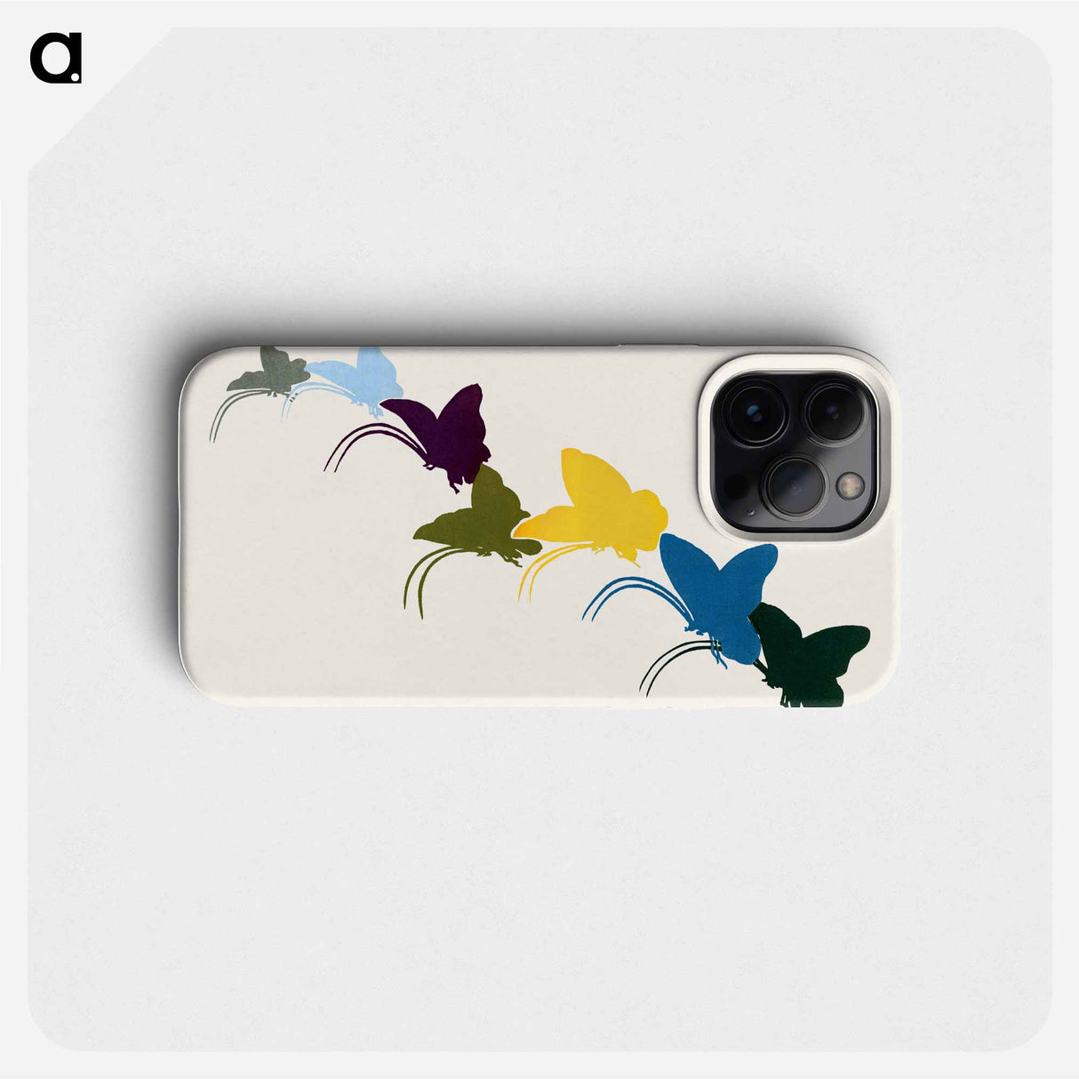 Japanese butterfly - Kamisaka Yukika Phone Case.