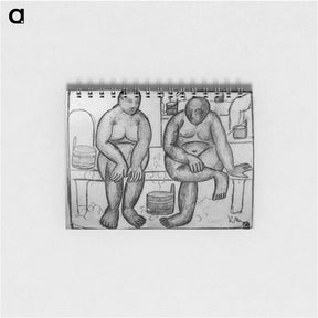 アートメモ帳-In the Baths - カジミール マレーヴィチ Memo.