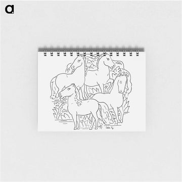 Four horses - レオ ヘステル Memo.