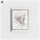 Caricature of a Man with Bushy Hair - レオナルド ダ ヴィンチ Memo.
