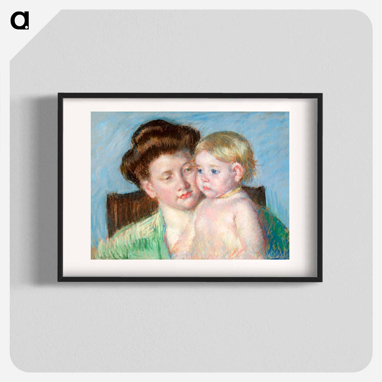 Mother and Child - Mary Cassatt Poster.