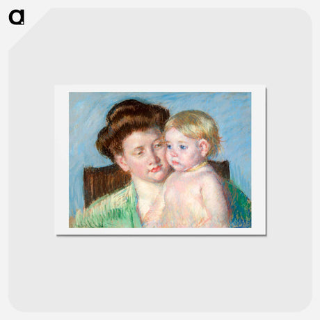 アートポストカード-Mother and Child - メアリー カサット Postcard.