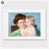 Mother and Child - Mary Cassatt Poster.