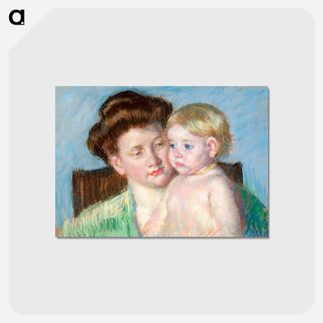 アートポストカード-Mother and Child - メアリー カサット Postcard.