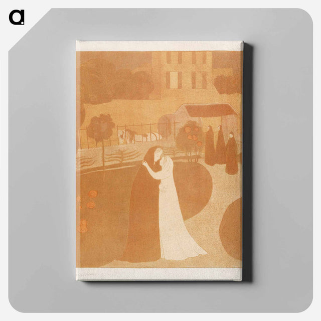 アートパネル-The Visitation at the Villa Montrouge - モーリス ドニ Canvas.