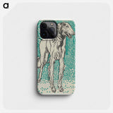 Greyhound - Moritz Jung Phone Case.