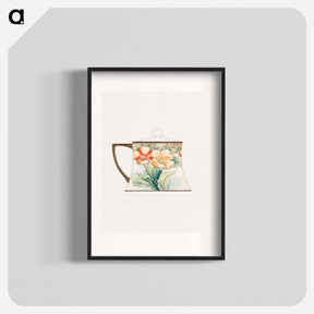 アートポスター-Sugar Bowl Design
 - ノリタケ工場 Poster.