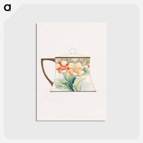 アートポストカード-Sugar Bowl Design
 - ノリタケ工場 Postcard.