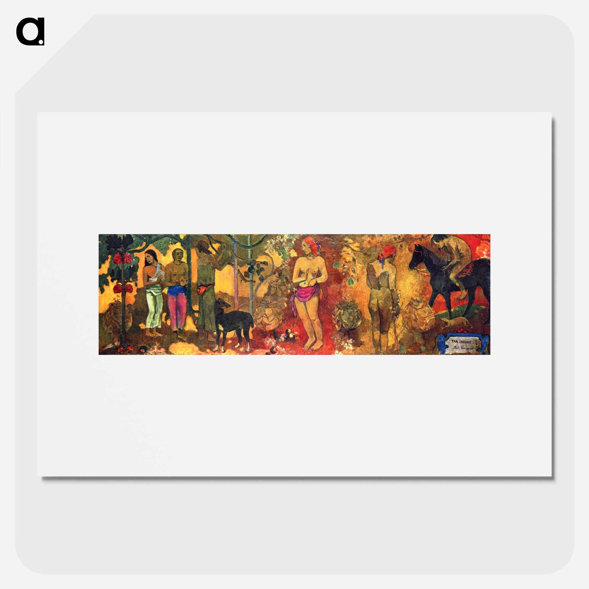 Faa Iheihe - Paul Gauguin Poster.