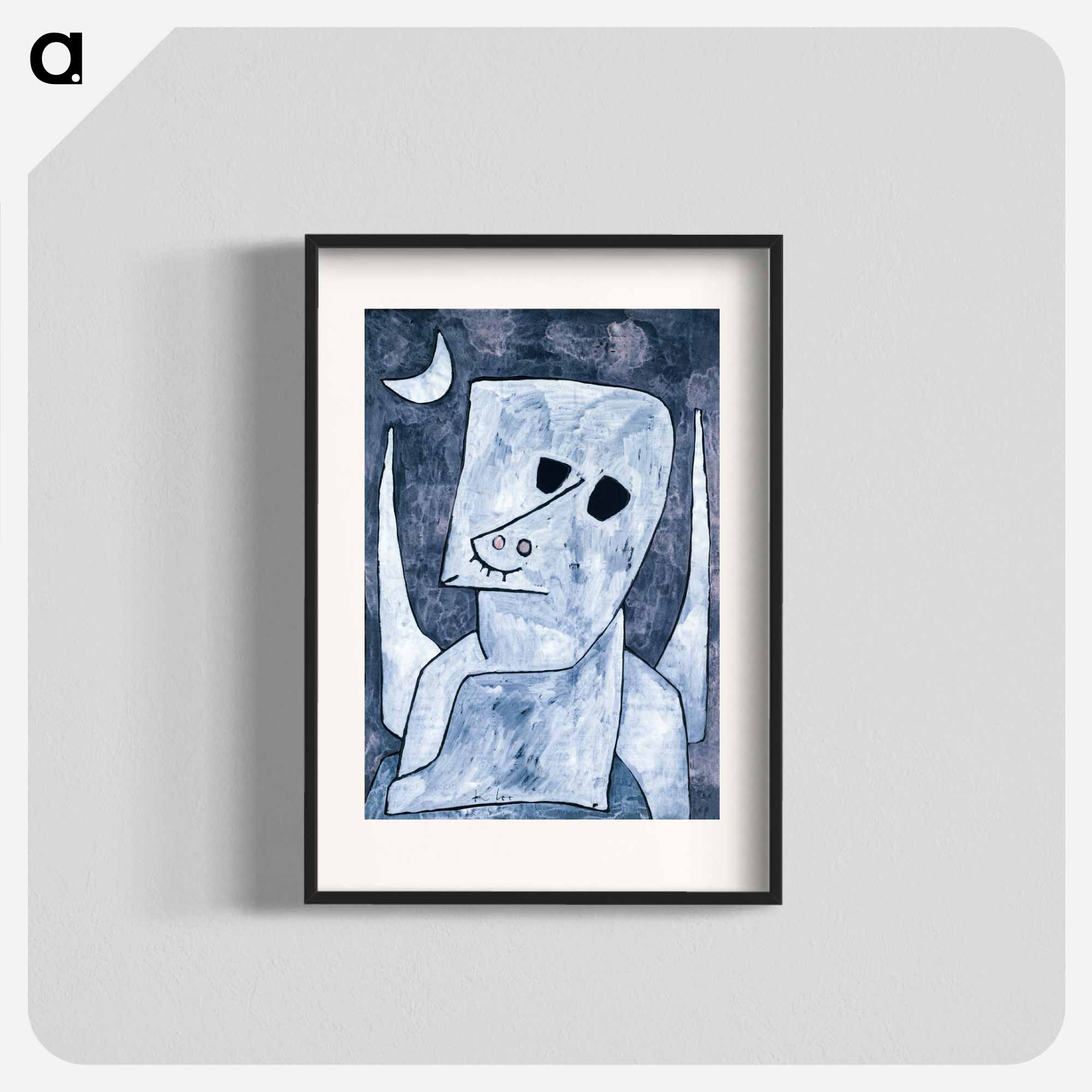 パウル・クレー『希望のものを持ってくる天使』ジグレー 1920年制作額装済み パウル・クレー『希望のものを持ってくる天使』ジグレー 1920年制作