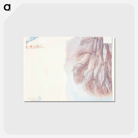 アートポストカード-Tree top
 - ピーター ハンセン Postcard.