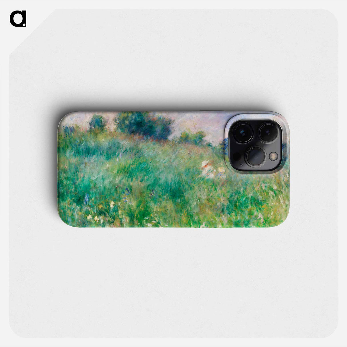 Meadow - Pierre Auguste Renoir Phone Case.