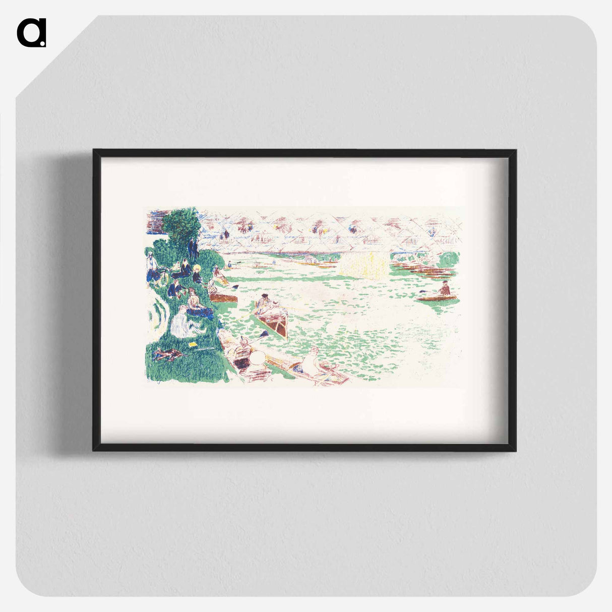 アートポスター-Boating
 - ピエール ボナール Poster.