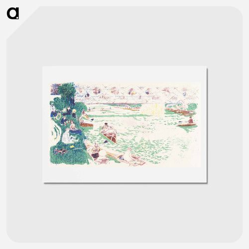 Boating
 - ピエール ボナール Postcard.