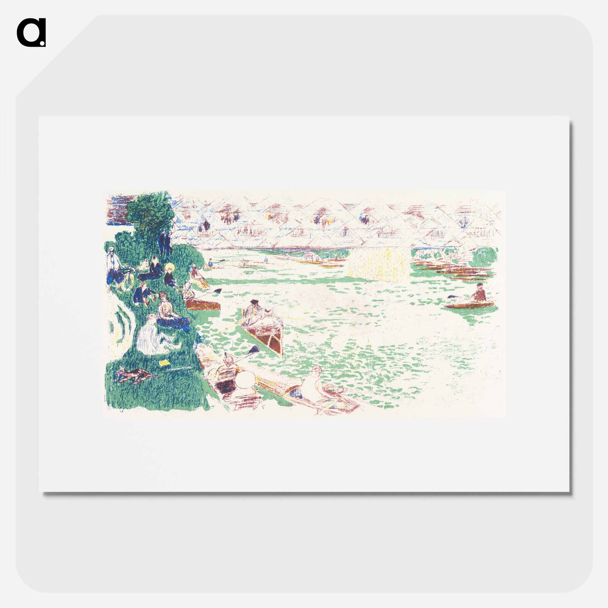 Boating
 - ピエール ボナール Poster.